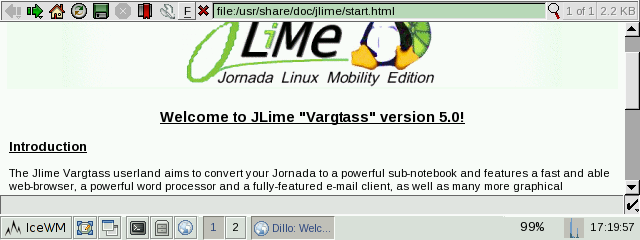 Jlime Vargtass Web Browser